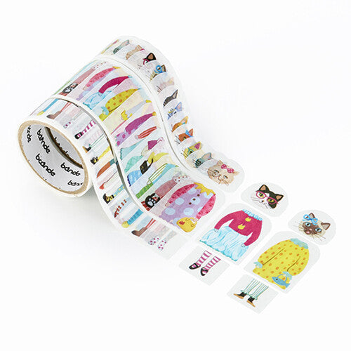 Kisekae Neko no Joshi Kai Masking Roll Stickers