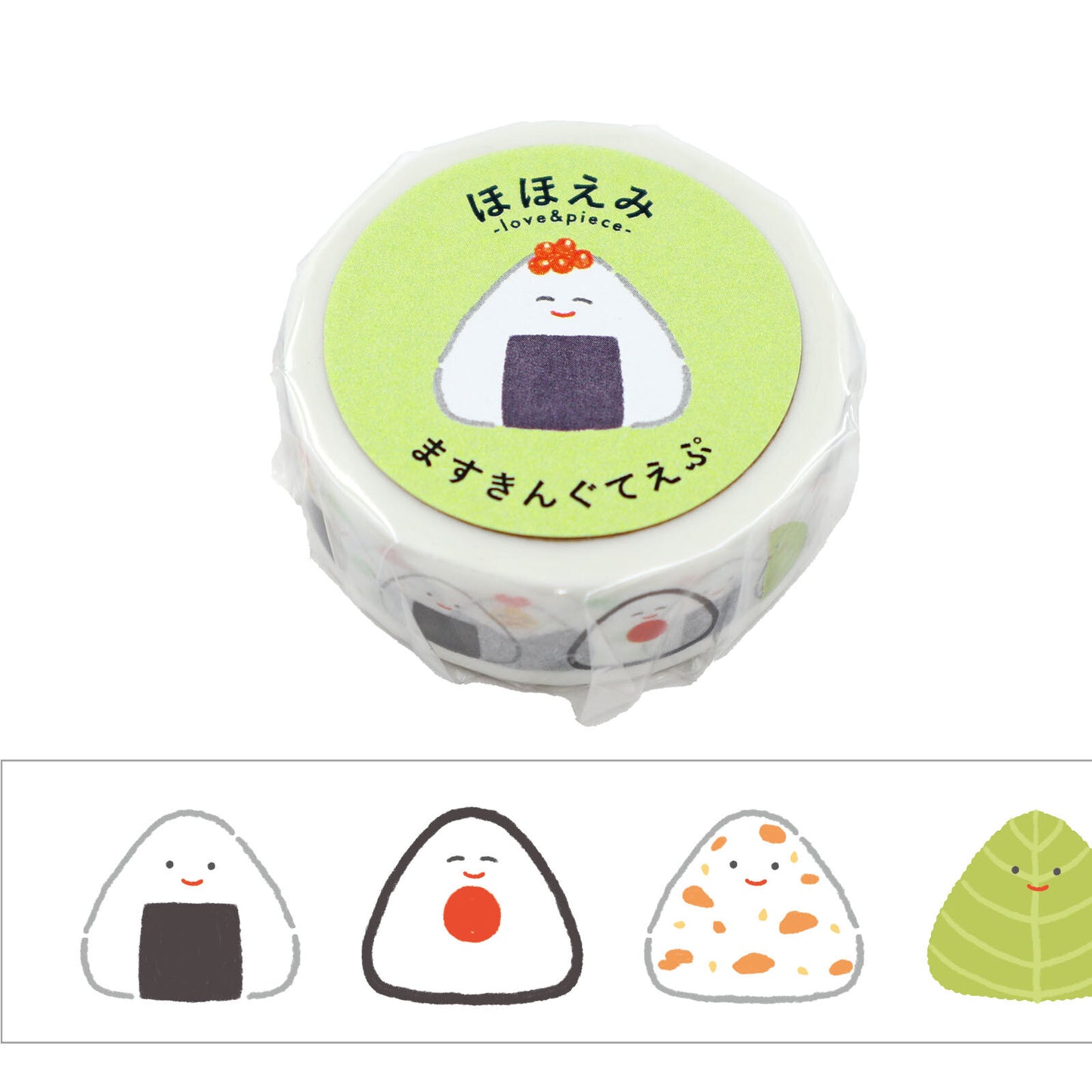 Hohoemi masking tape onigiri