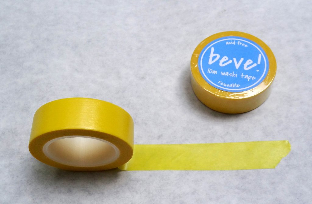 Yellow Washi Tape