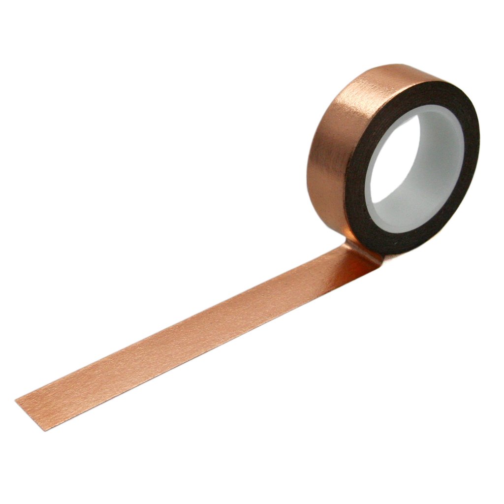 Solid Copper Foil Washi Tape