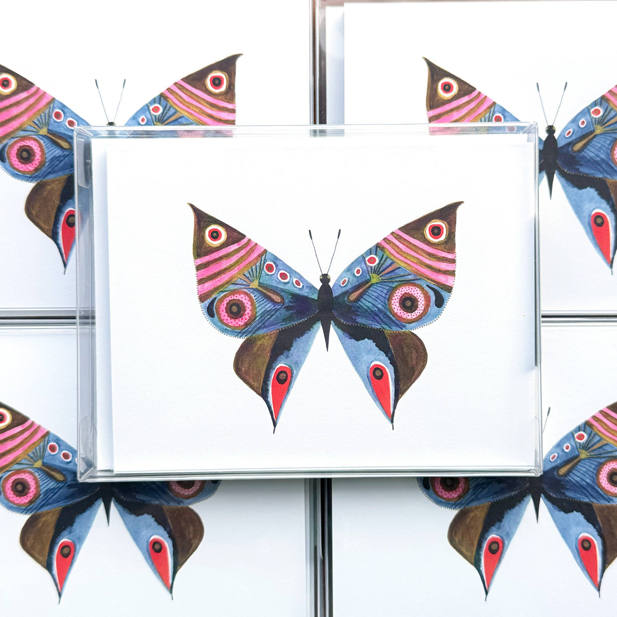 New! Butterfly: Creativity / Boxed Blank Note Cards