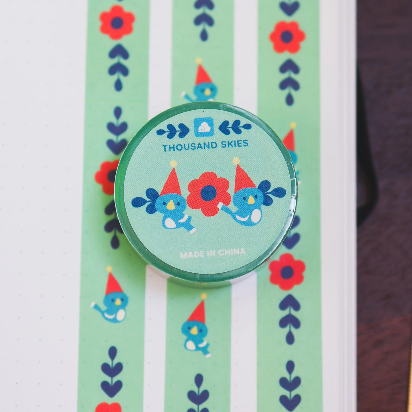 Blue Bird Washi Tape
