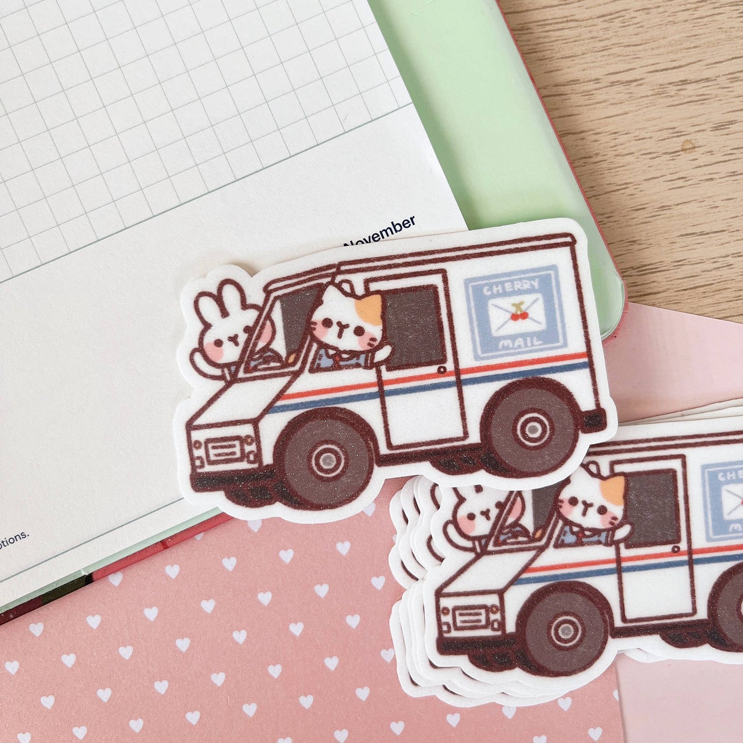 Cherry's Postal Service Sticker