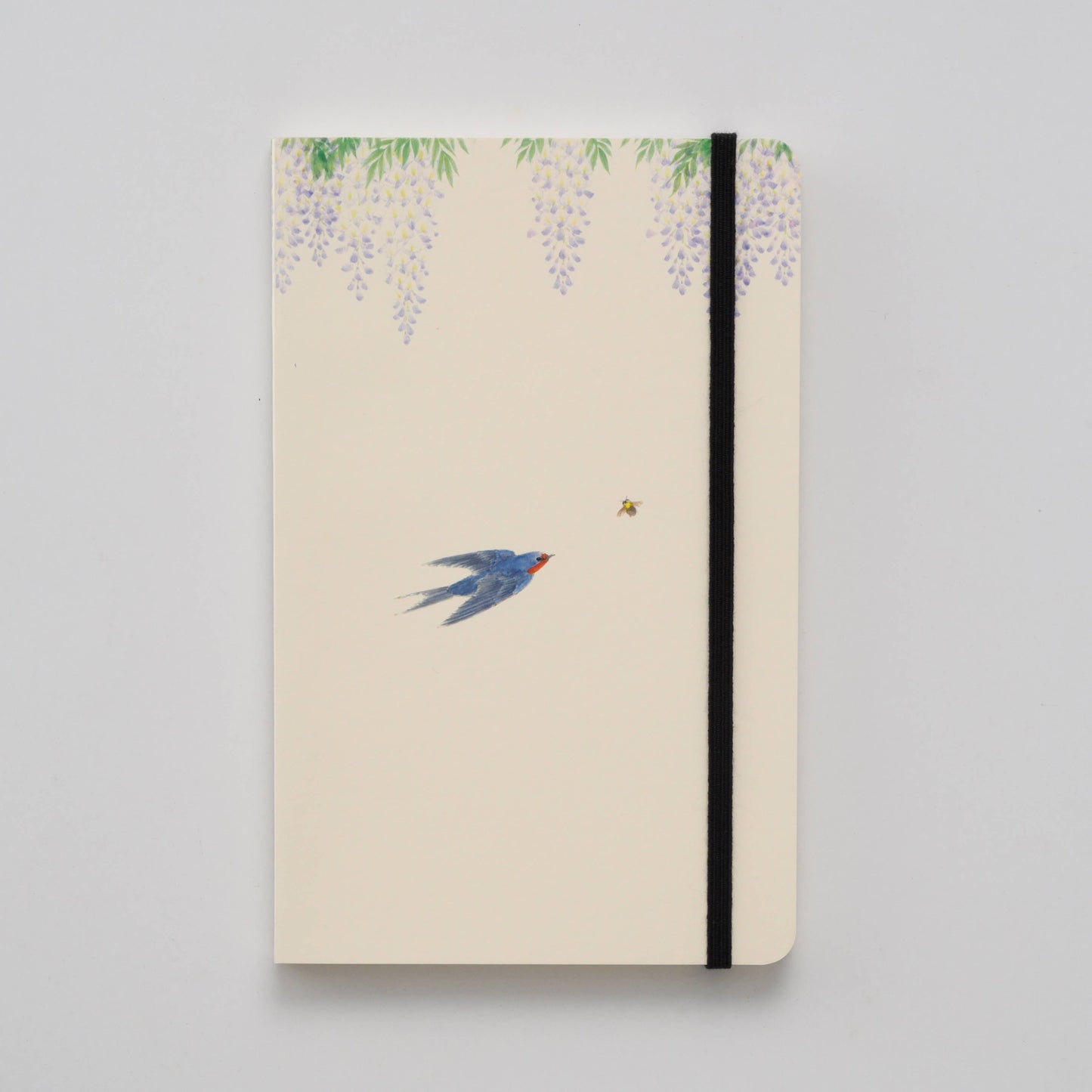 Artist Note Book Wisteria and Swallow /(5.31 in × 8.27 in)