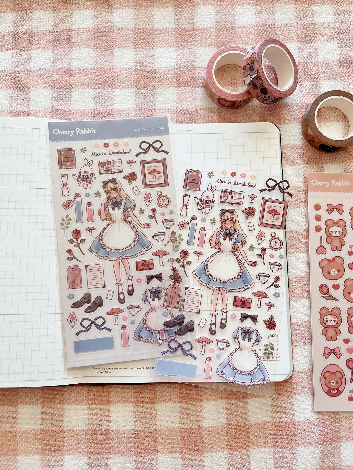 Little Alice Sticker Sheet no.124