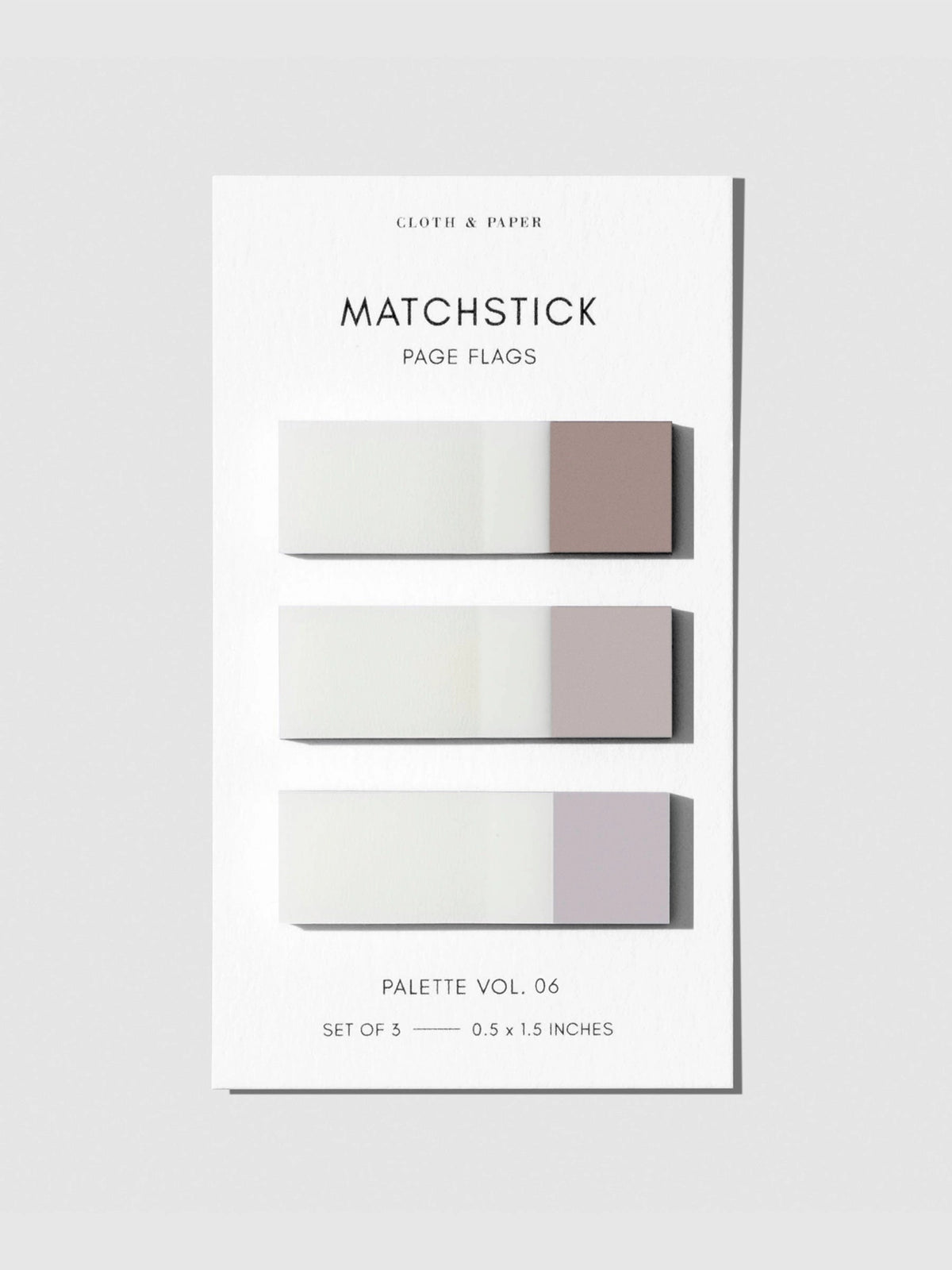 Matchstick Page Flags