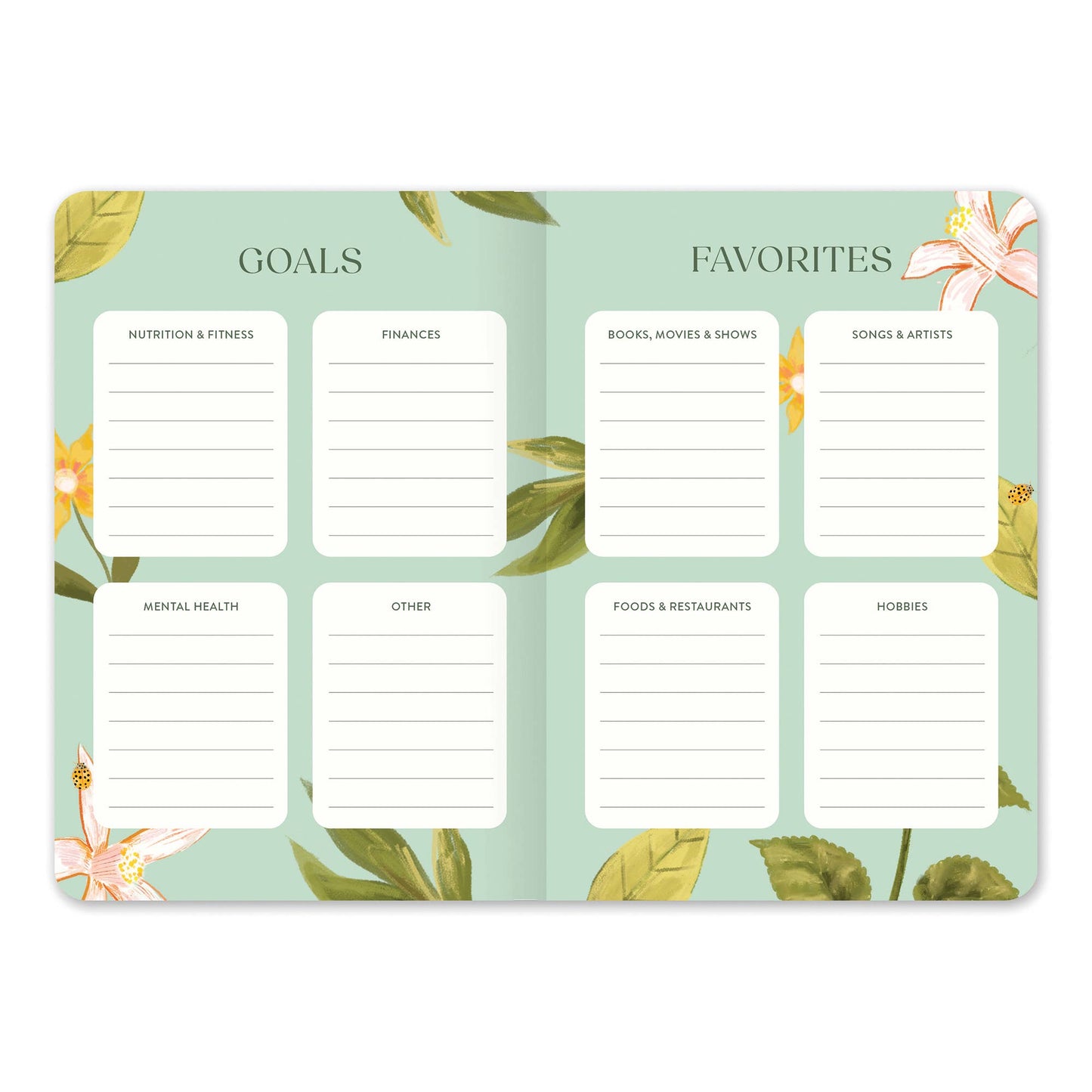 2027 Fruit & Flora Monthly Pocket Planner