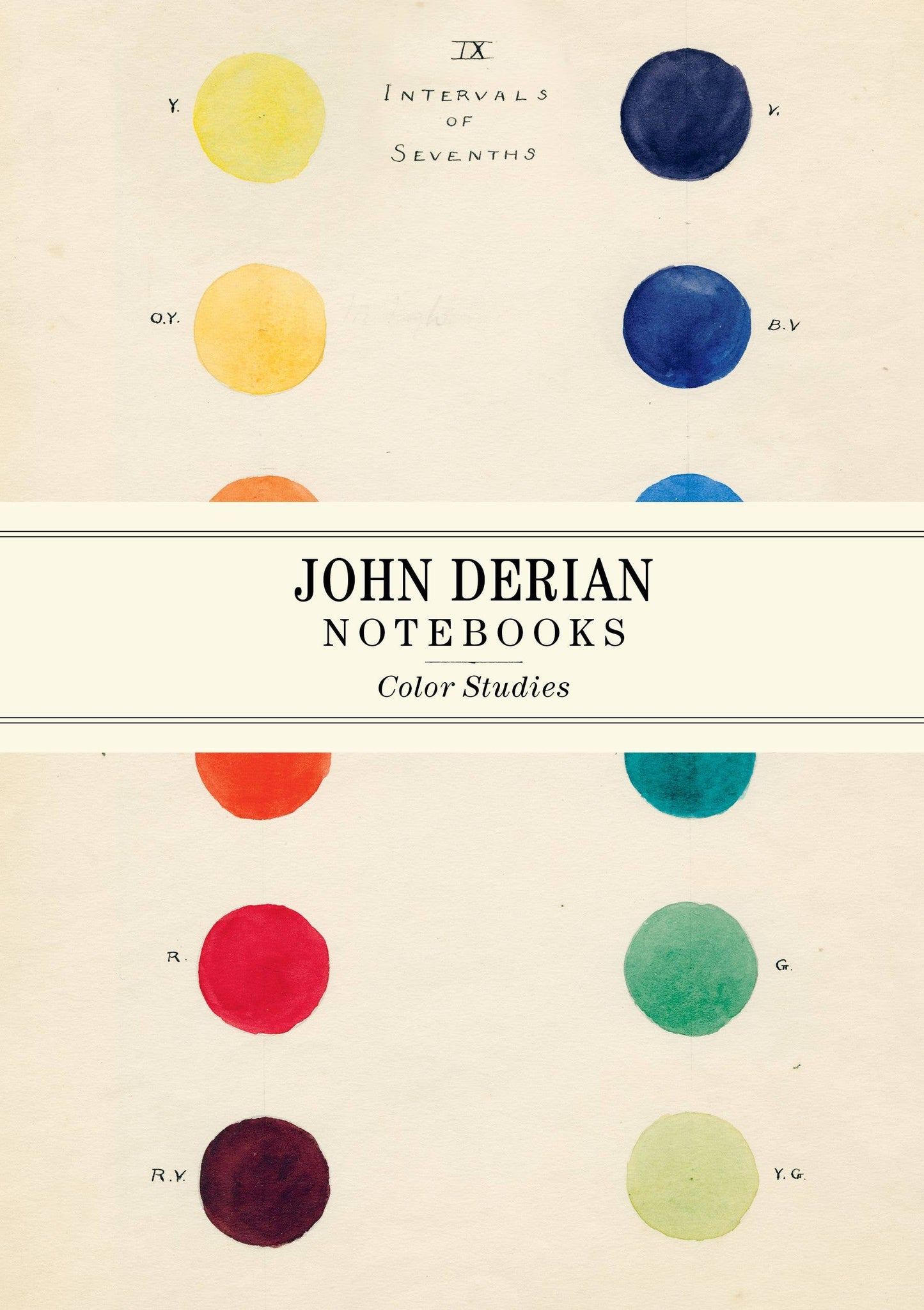 John Derian Paper Goods: Color Studies Notebooks (3 pack)
