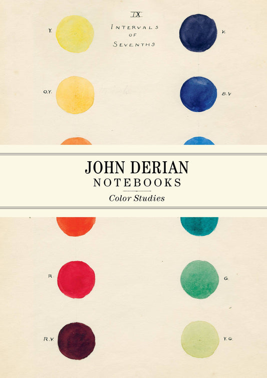 John Derian Paper Goods: Color Studies Notebooks (3 pack)