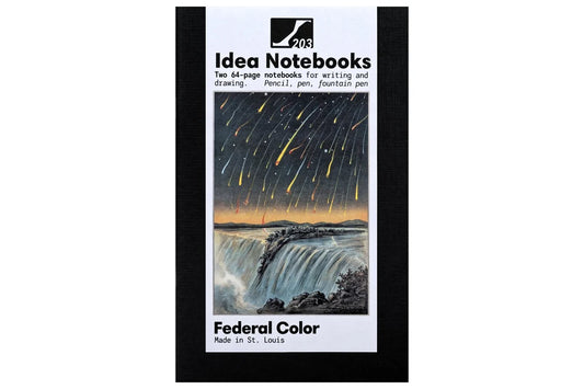 Idea Notebooks, Set of Two, Black/Cream