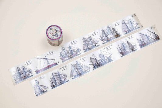 Sailing Ships Transparent Tape