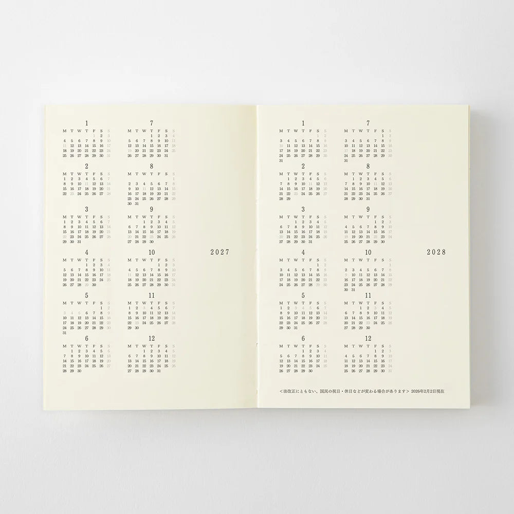 MD DIARY 2027 A7