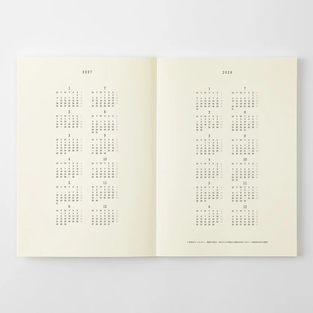 MD DIARY 2027 A5 THIN