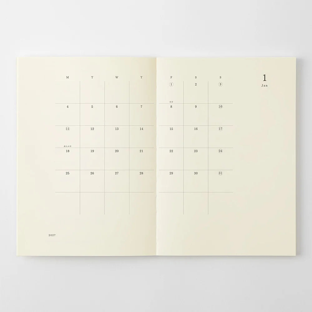 MD DIARY 2027 A5 THIN