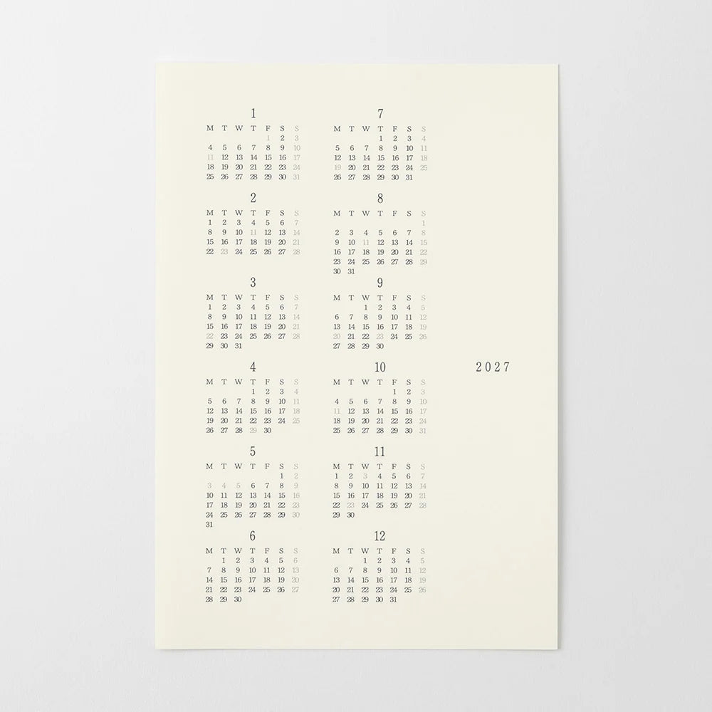 MD 2027 Diary Sticker
