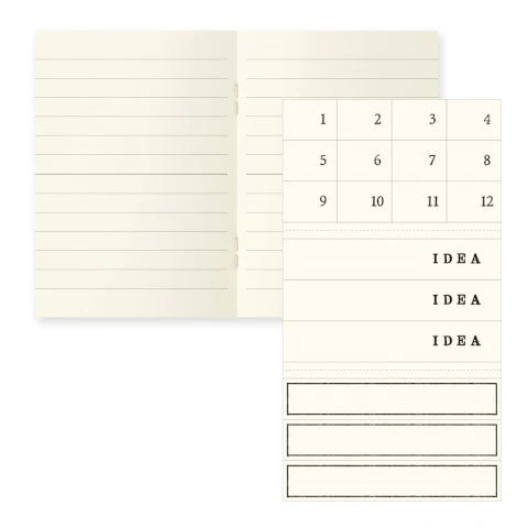 MD A7 Notebook Light - Lined 3-Pack