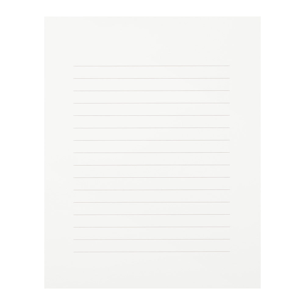 MD LETTER PAD COTTON HORIZONTAL RULED LINES A