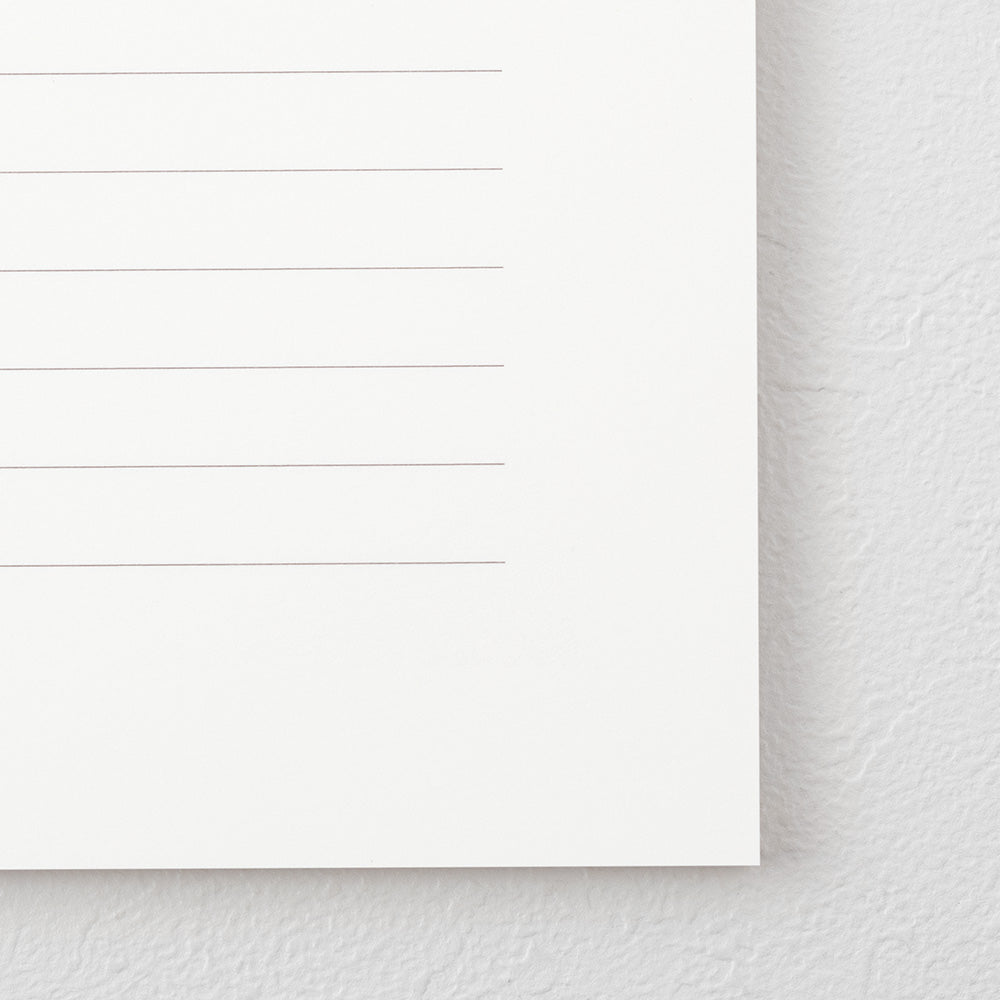 MD LETTER PAD COTTON HORIZONTAL RULED LINES A