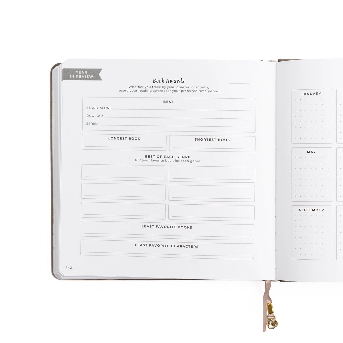 Library Style Journal Vintage Library in Lilac: Reading Journal (A5 Size) – The Cozy Journal