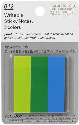 WRITABLE STICKY NOTES B