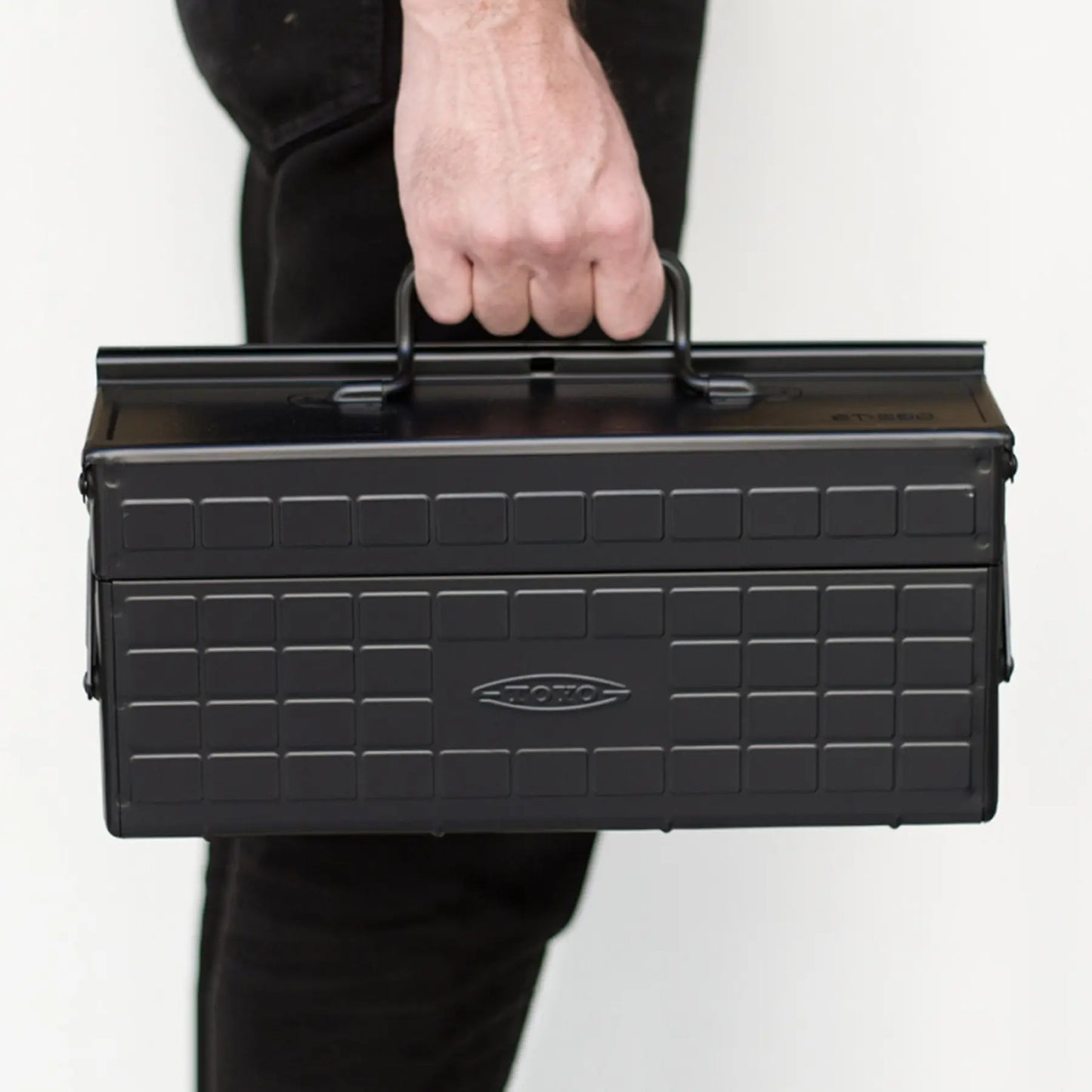 Toyo - Steel Cantilever Toolbox ST-350 (Black)
