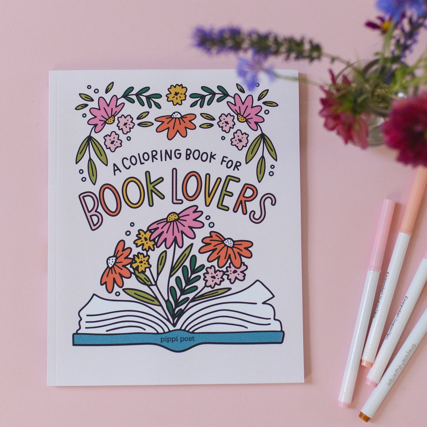 Book Lover Coloring Book