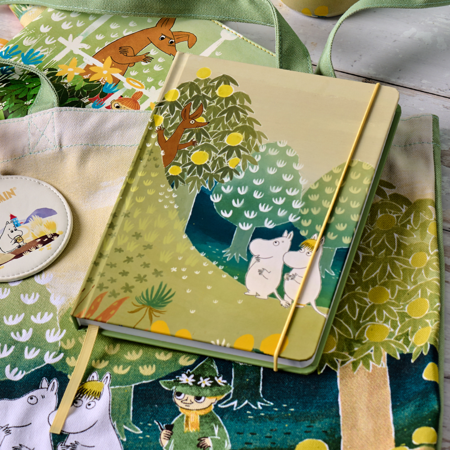 Moomin Hardcover Journal – Forest