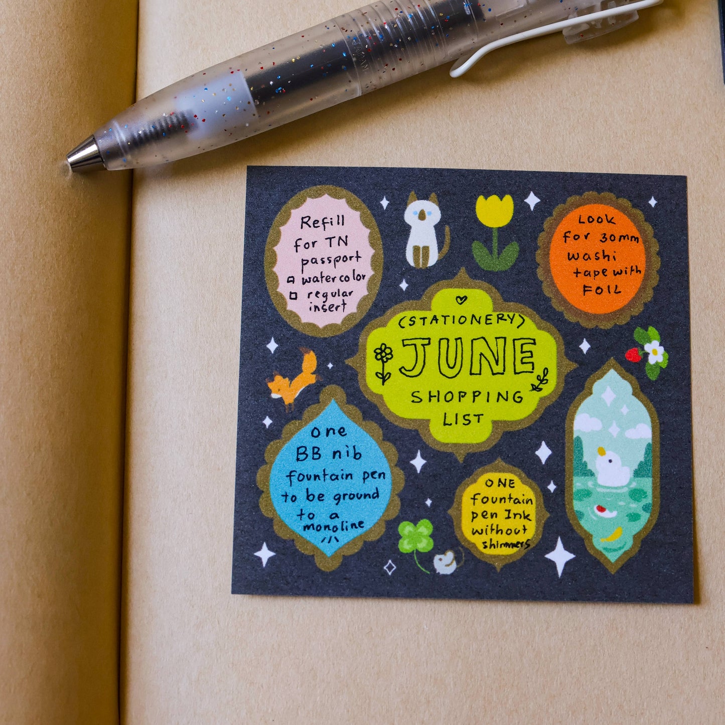 Sticky Notes - Retro Frames