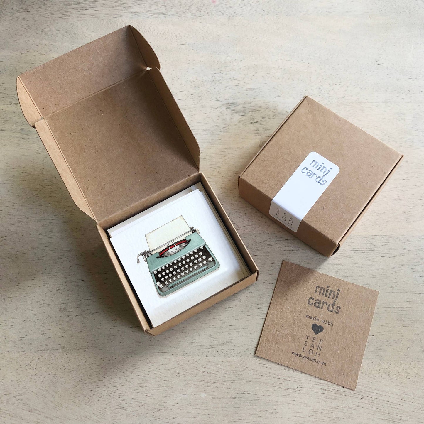 Mini Cards Set / Retro Objects