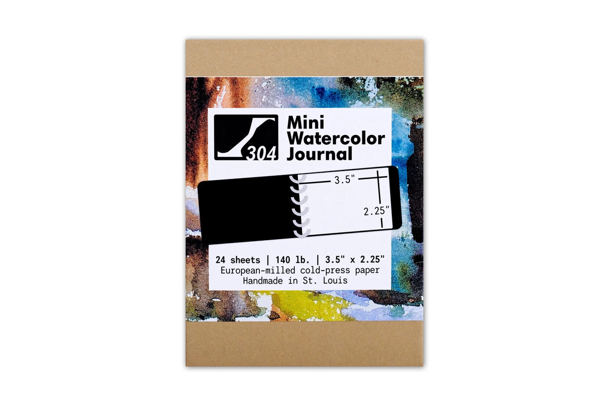 Mini Watercolor Journal, Cold Press