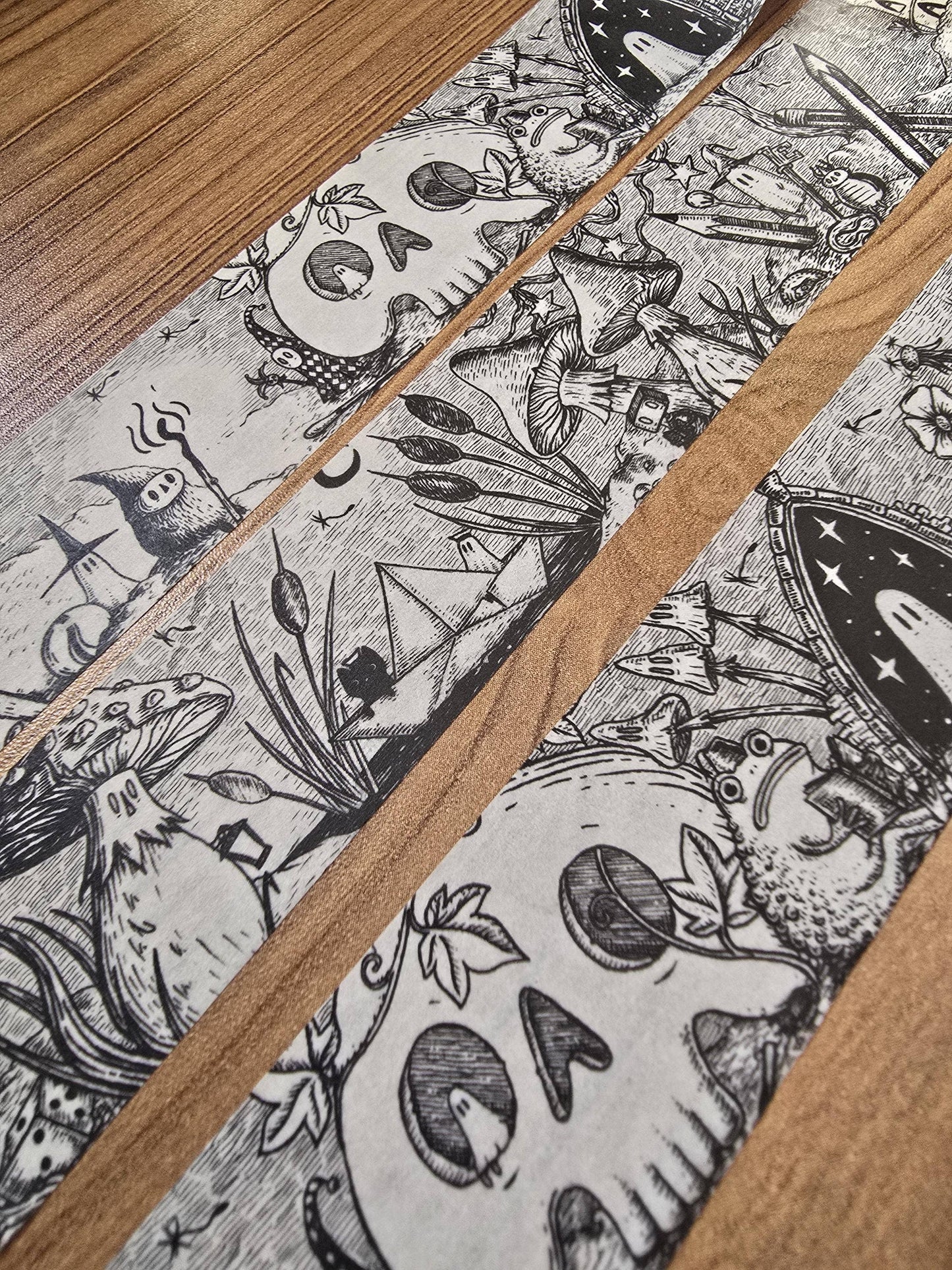 Infinite Oddities Extra Wide Spooky Fantasy Washi Tape