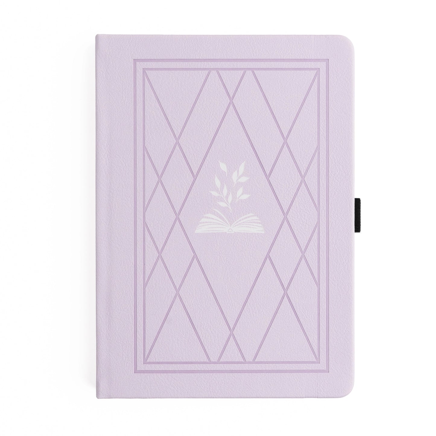 Vintage Library in Lilac: Reading Journal (A5 Size)