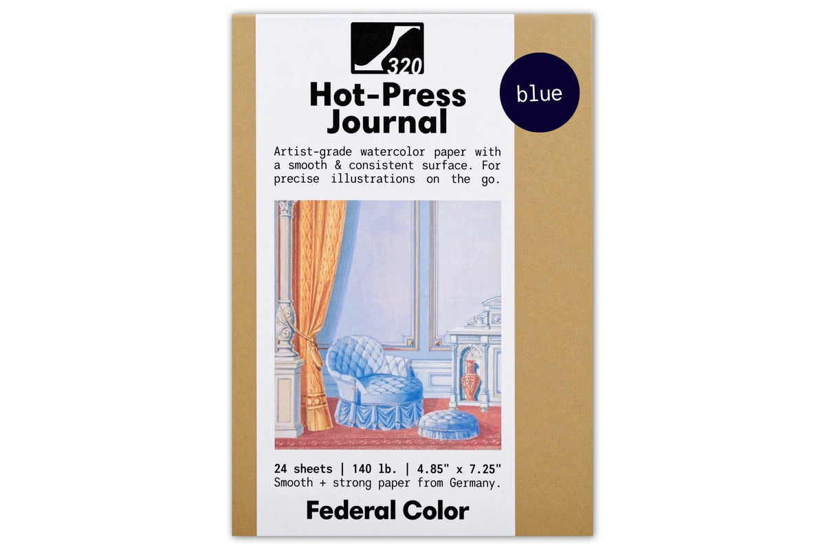 Watercolor Journal, Hot Press