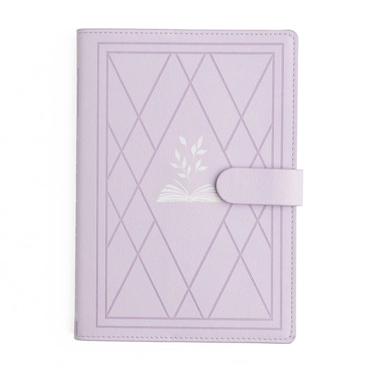 A5 Everyday Deluxe System: Vintage Library in Lilac