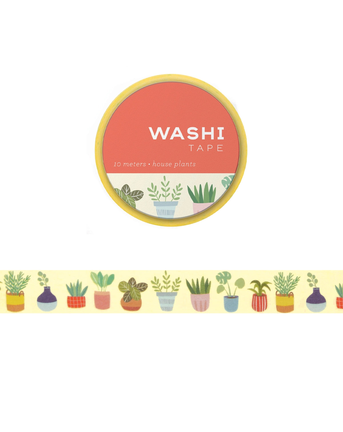 House Plants Washi Tape