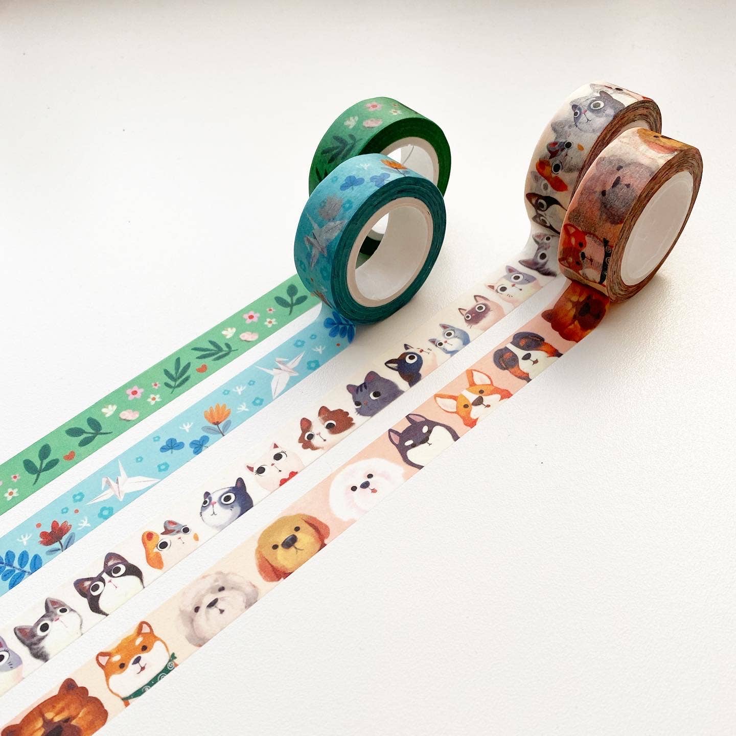 15mm Origami Crane Washi Tape
