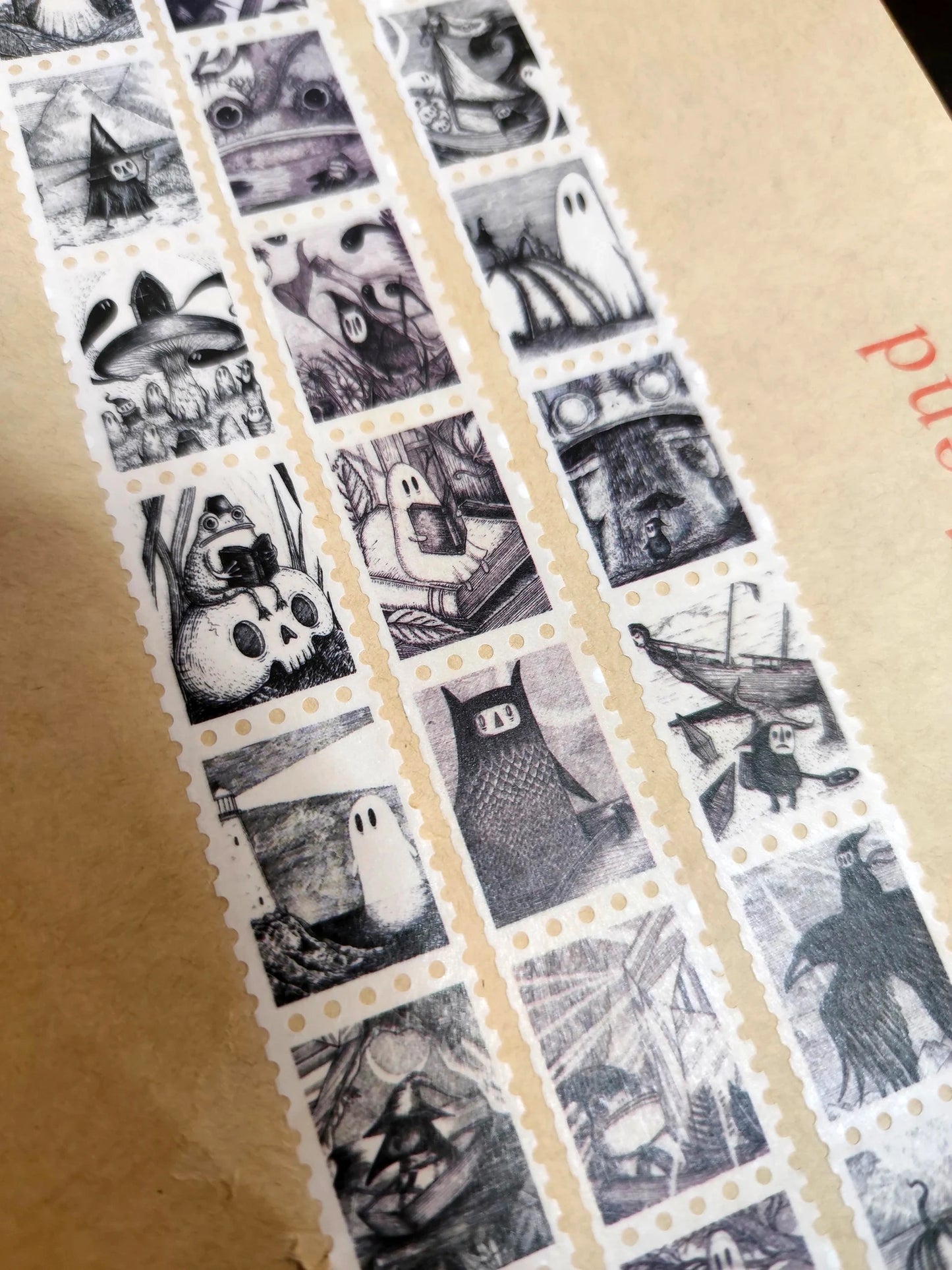 Fragments Fantasy Art Stamps Washi Tape