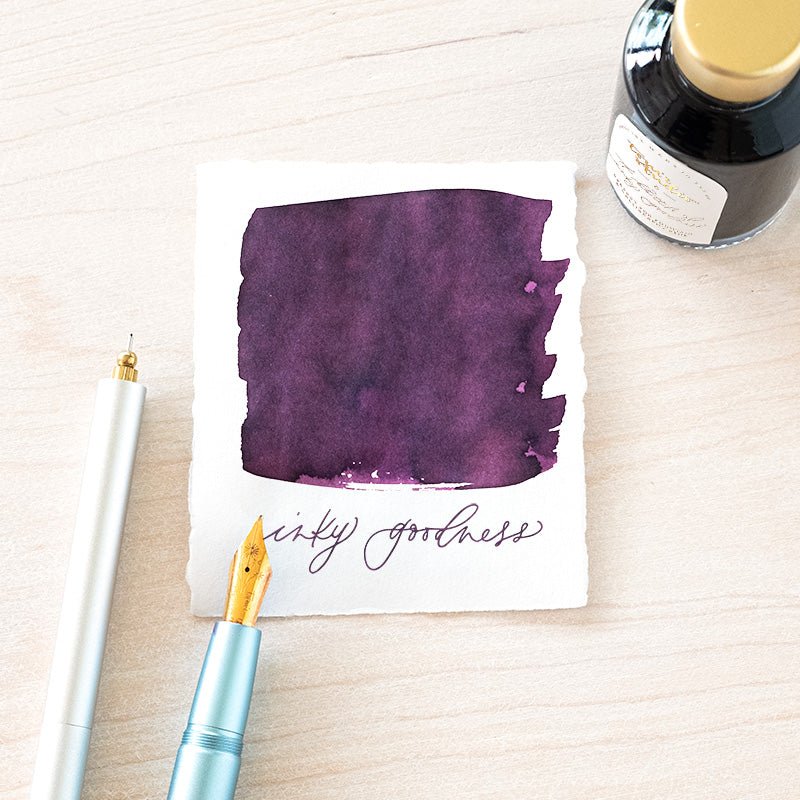 Tom's Studio Fountain Pen Ink - Damson