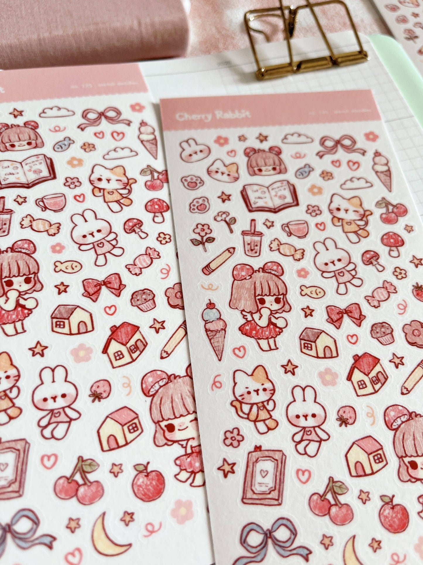 Sketch Doodles Sticker Sheet no.125