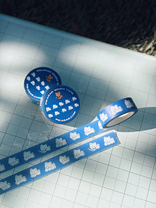 Washi tape | Running Blue
