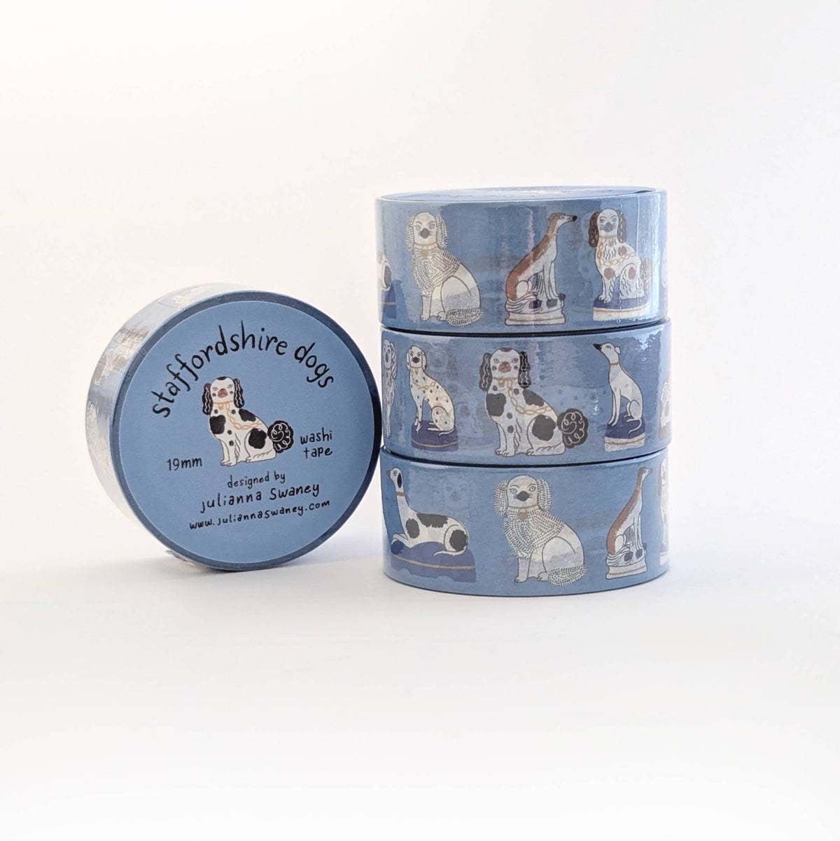 Staffordshire Dogs  Washi Tape 19mm