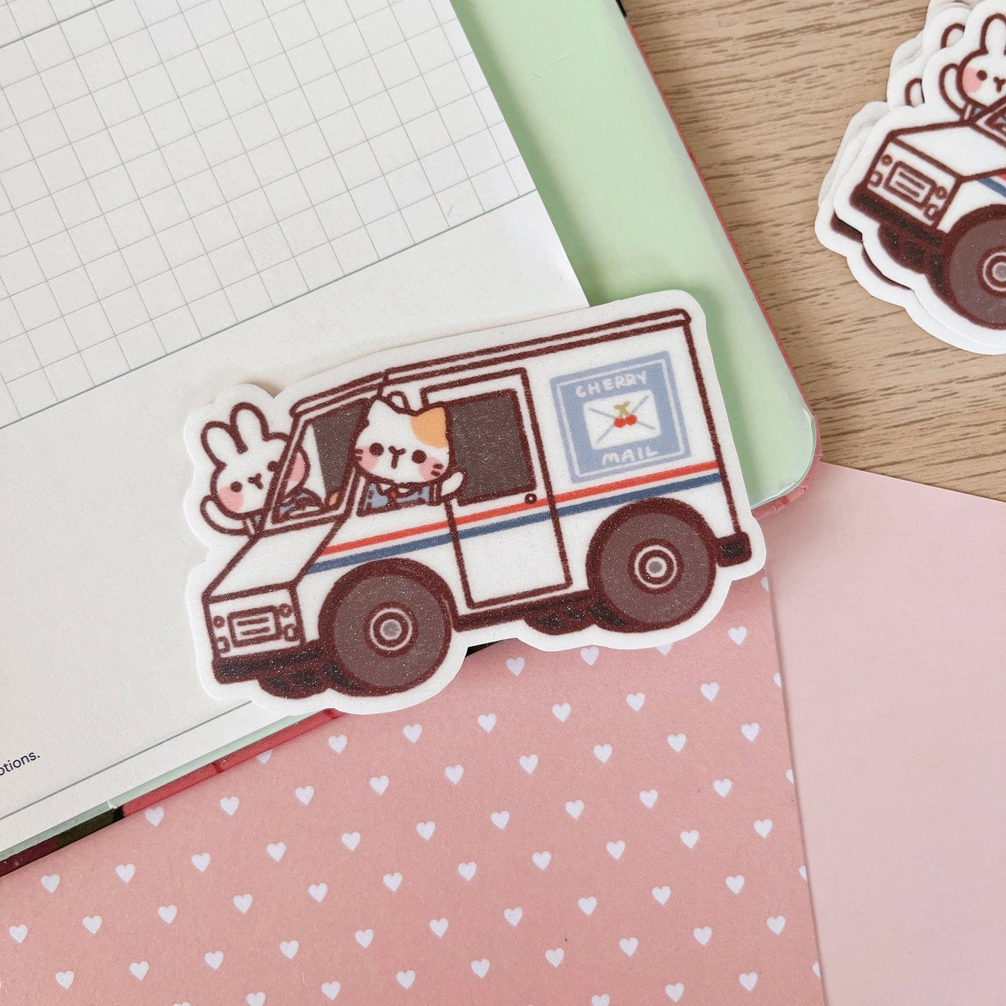 Cherry's Postal Service Sticker