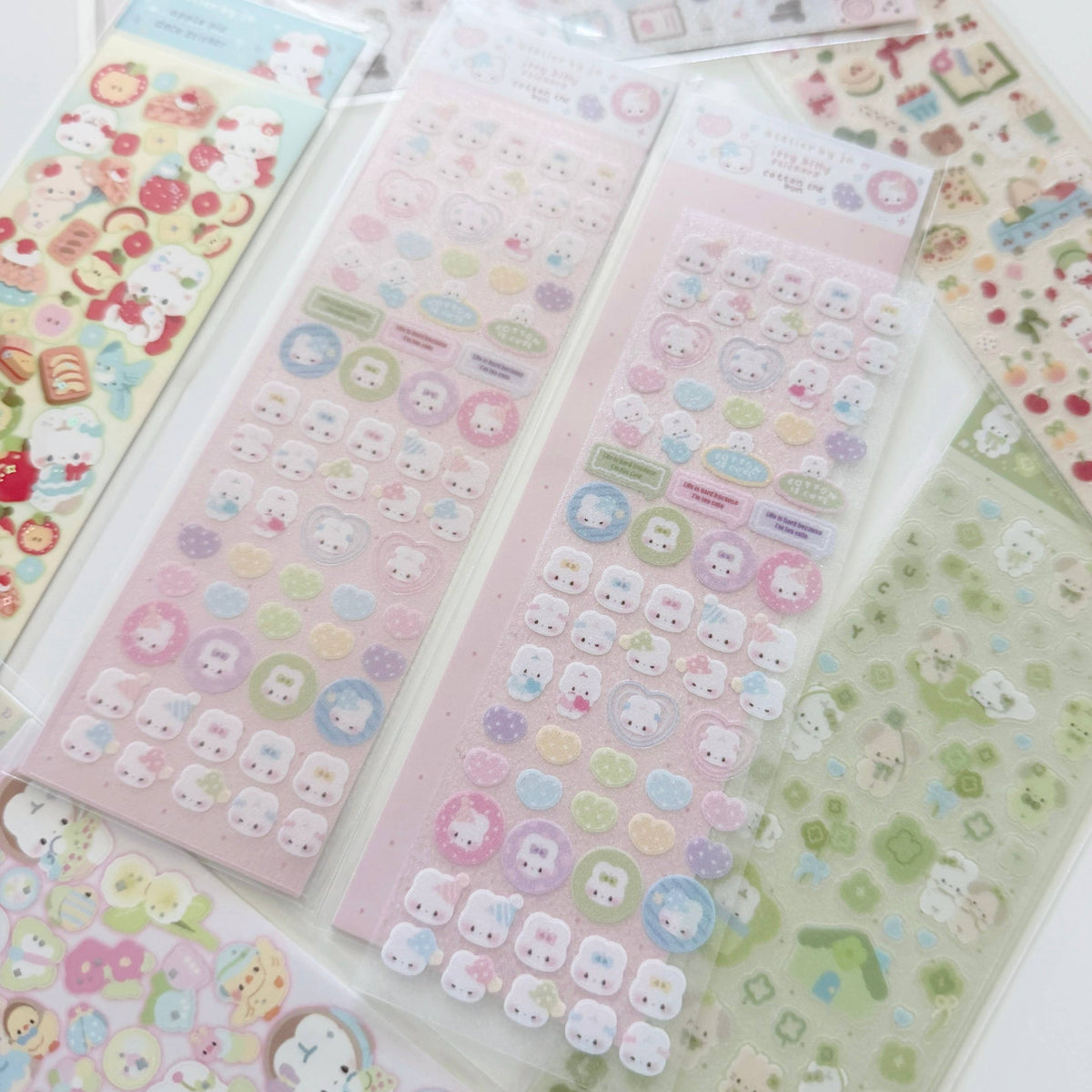 Teeny Tiny Glitter Sticker Sheet