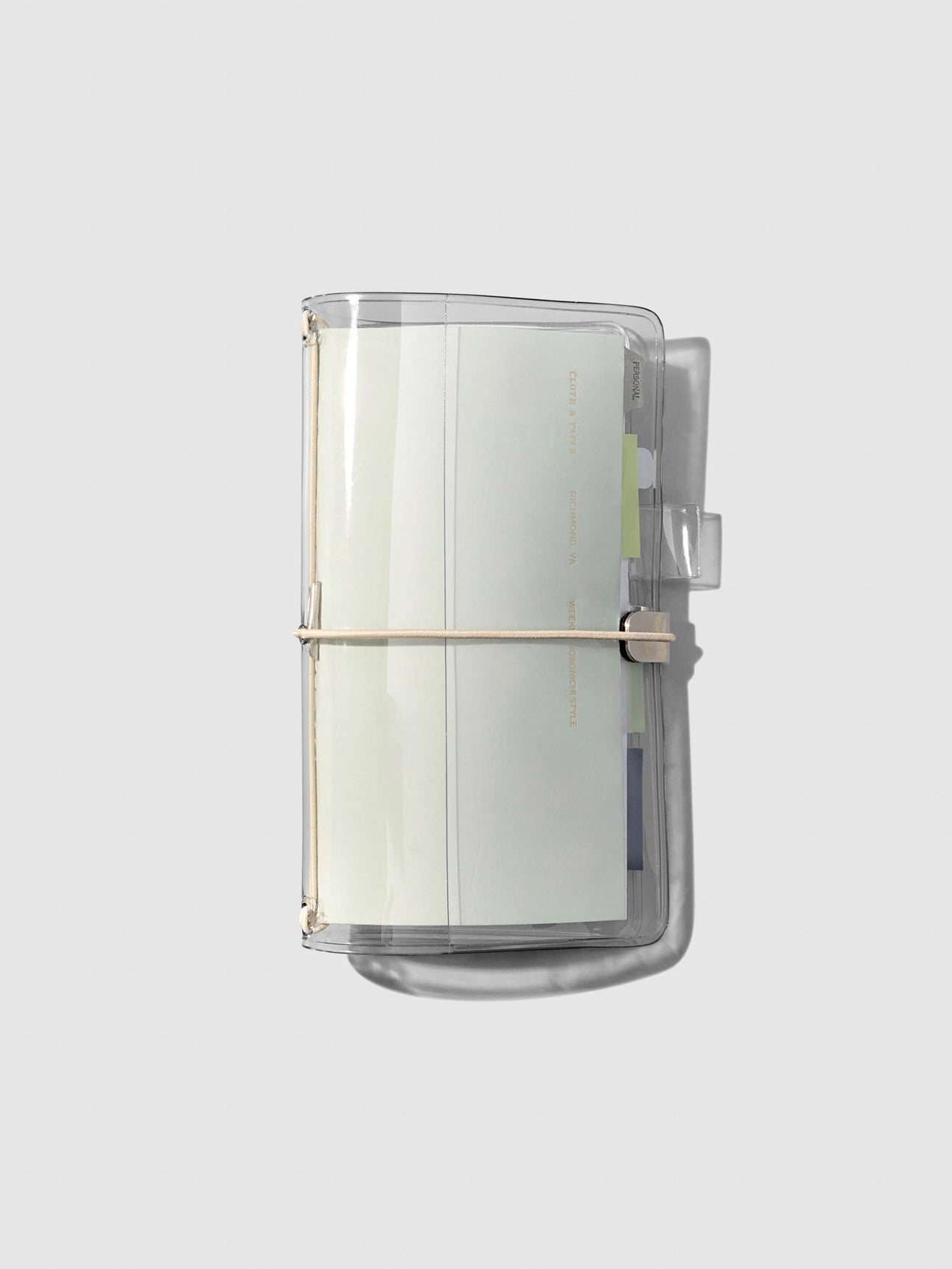 Clear Vinyl Travel Notebook Cover | Pocket Plus