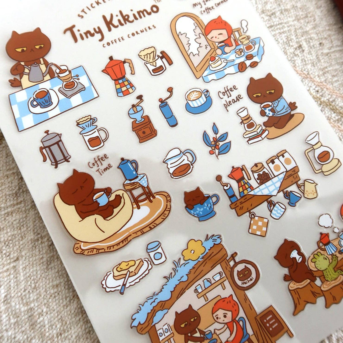 Coffee Corners - Sticker Sheet