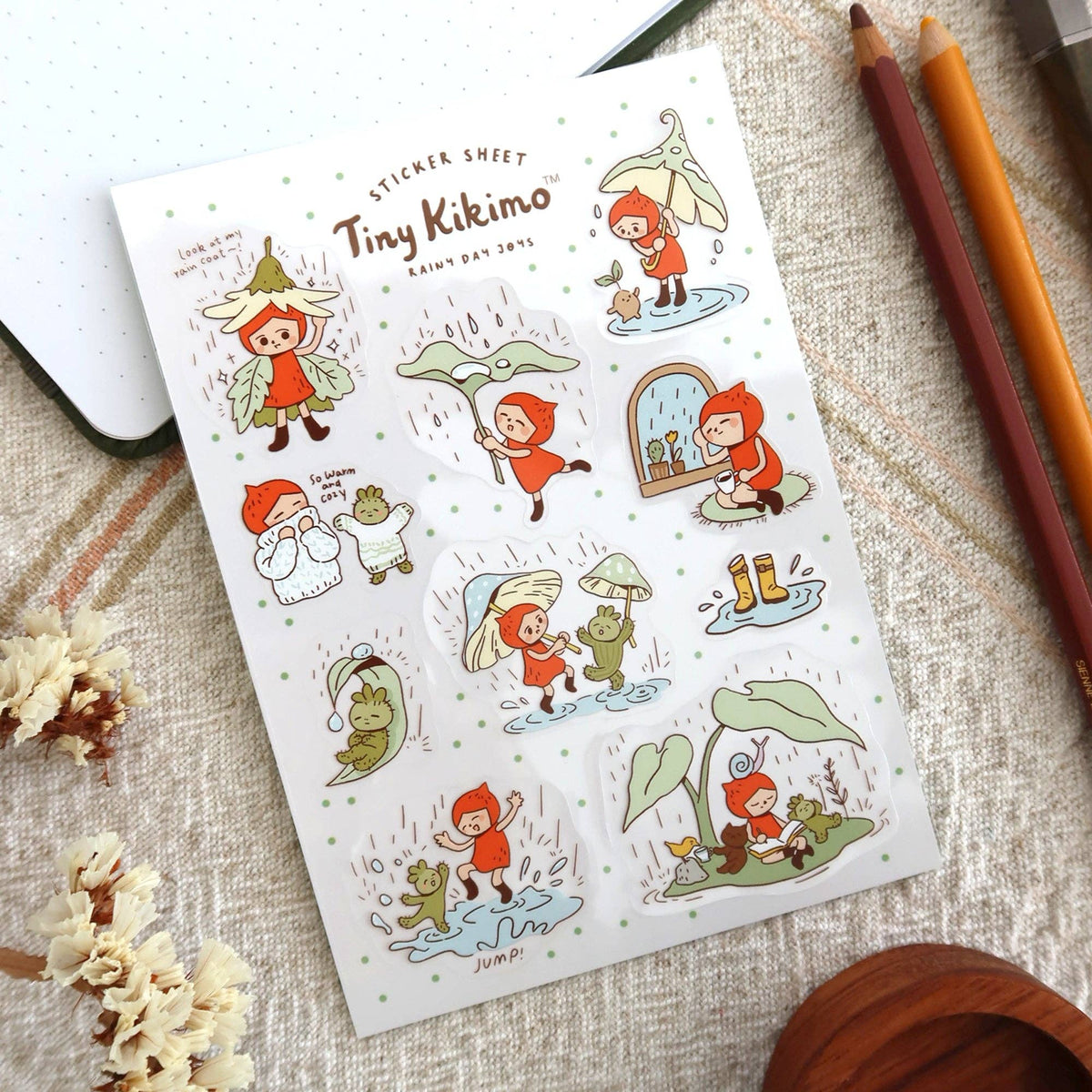 Rainy Day Joys - Sticker Sheet