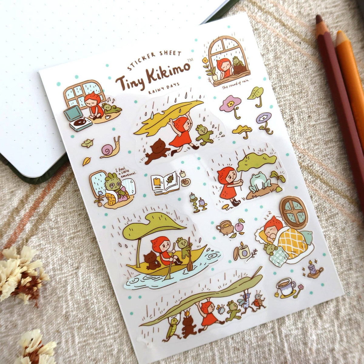 Rainy Days - Sticker Sheet