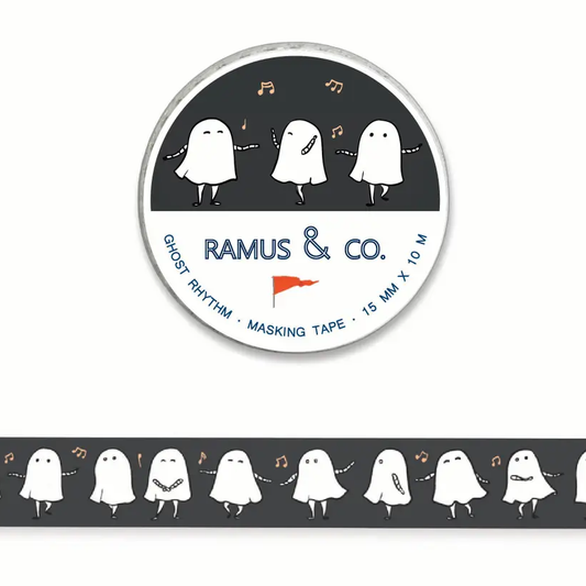 Ghost Rhythm Masking Tape