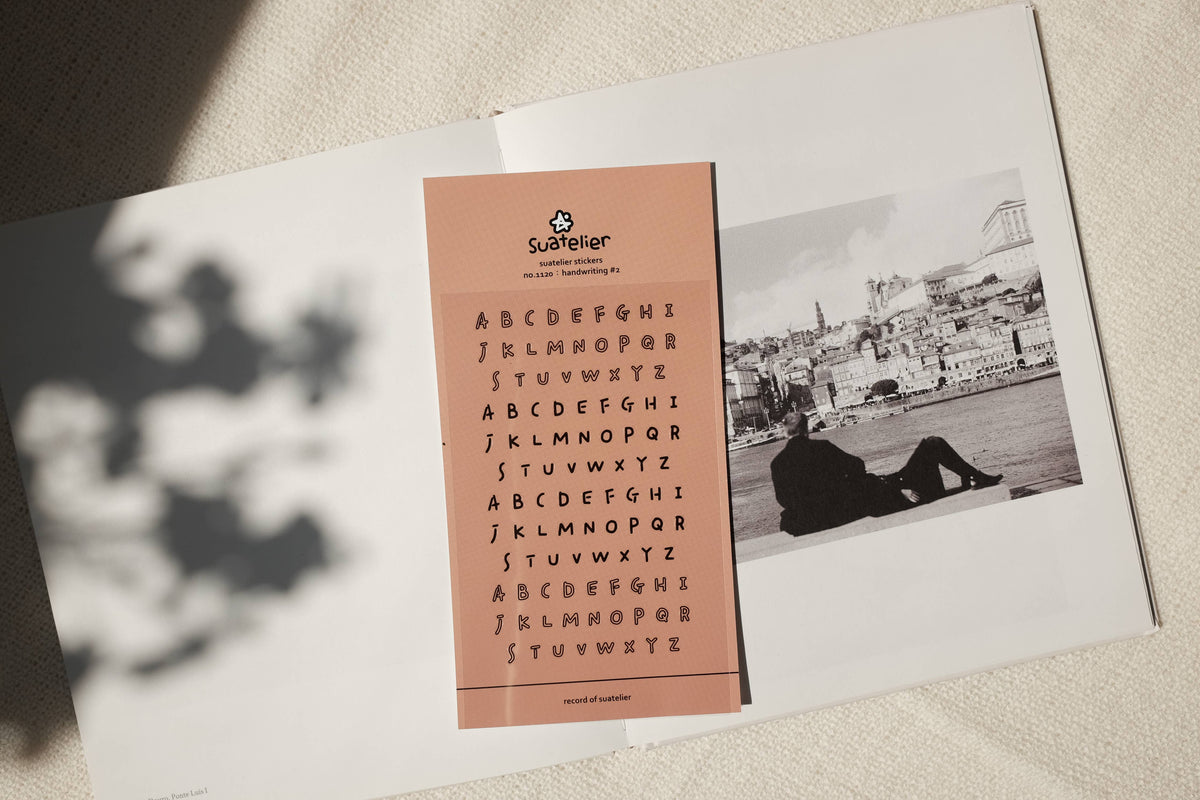 Suatelier-1120 Handwriting #2 Sticker Sheet