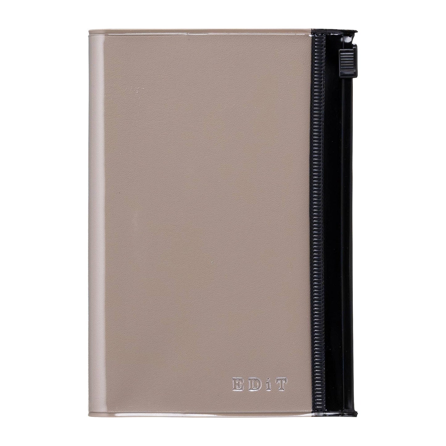 EDiT B7 Grid Notebook with PVC Cover & Zipper Pocket